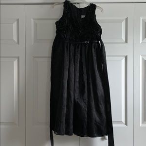 black formal dress